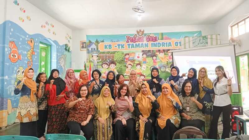 Workshop Internasional, Unikama Datangkan Praktisi Spanyol Praktik Pedagogi Bersama Guru PAUD Se-Kota Malang 1 Unikama.