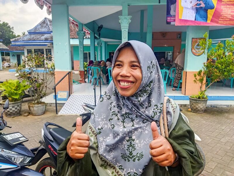 Insentif guru ngaji di Jember.