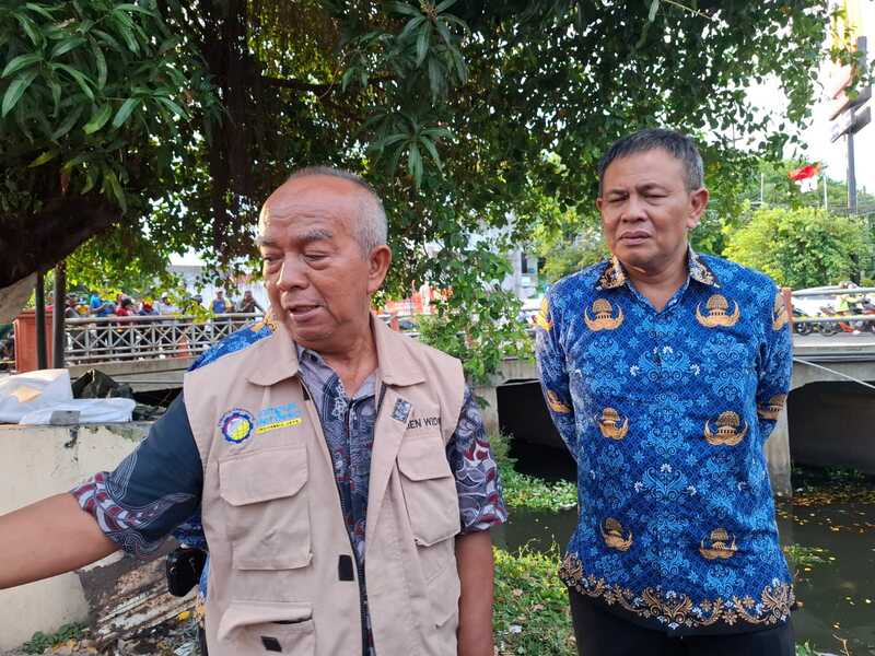 Semburan Gas Rungkut Surabaya Mulai Reda, Dugaan Kuat dari Kebocoran Pipa PGN 1 Semburan gas Rungkut.