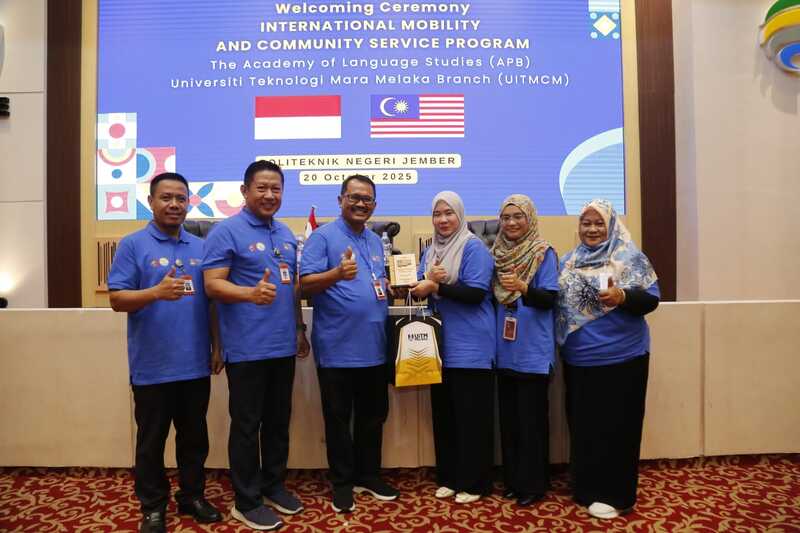 Polije Sambut Mahasiswa UiTM Malaysia, Bukti Kampus Vokasi Jember Kian Go International 1 Polije.