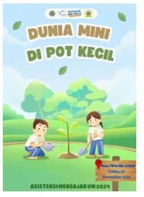Mahasiswa UM Tanamkan Nilai Hidup lewat “Dunia Mini di Pot” di KB TK El Mu’jizah Malang 2 WhatsApp Image 2025 10 20 at 15.58.08