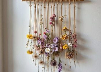 Dried flowers.
