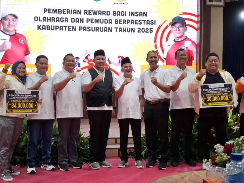 Pemkab Pasuruan Kucurkan Rp3,59 Miliar untuk 256 Atlet dan Pemuda Berprestasi 1 Pemkab Pasuruan.