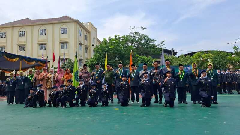 656 Pelajar Sekolah Sabilillah Malang Dikukuhkan Jadi Pemimpin Peradaban Dunia, Calon Pemimpin di Kancah Internasional 3 Pengukuhan pelajar Sekolah Sabilillah Malang.