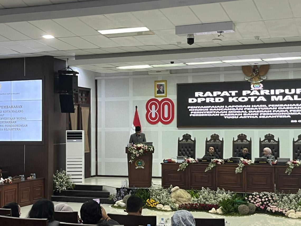 DPRD Kota Malang Minta BPR Tugu Artha Sejahtera Tak Terus Bergantung APBD 1 DPRD Kota Malang