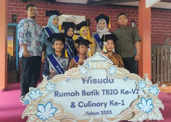 Rumah Batik TBIG Pekalongan Mewisuda 45 Peserta Pelatihan, 8 Difabel Semringah Jadi Pembatik Muda