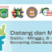 Festival Ekraf Kabupaten Malang 2025, Pamerkan 17 "Etalase Megah" Subsektor Ekonomi Kreatif 8 Festival Ekraf.