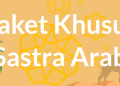 Paket Khusus Sastra Arab.