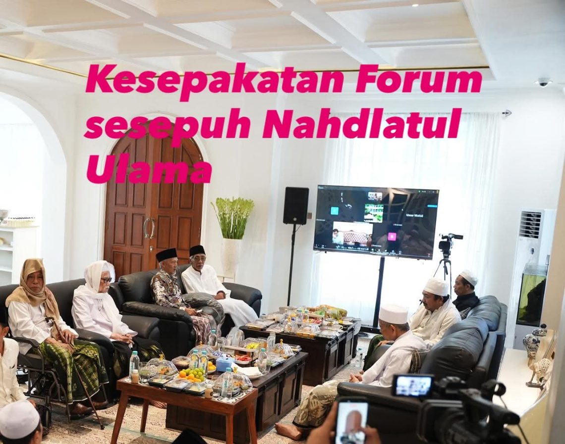 Suara Kiai Sepuh NU Menggema dari Ploso: Serukan Islah Demi Jaga Marwah PBNU 5 Kyai Sepuh NU