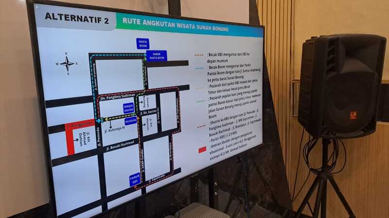 Skema Baru, Tarif Shuttle dan Becak di Terminal Wisata Kebonsari Tuban Lebih Murah 2 Tarif di Terminal Wisata Kebonsari.