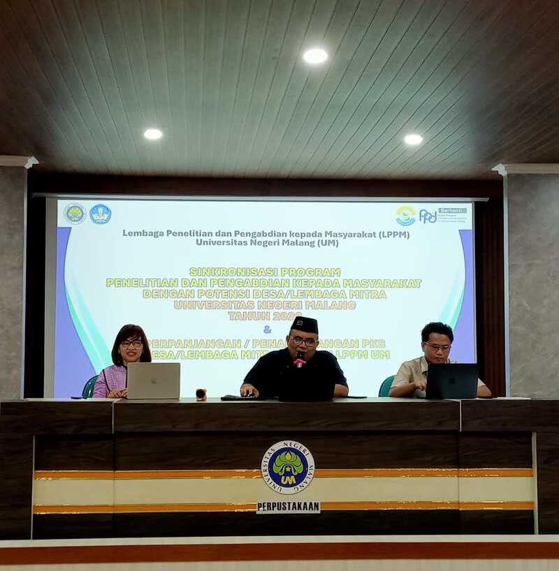 LPPM UM Sinkronkan Program 2026 dengan Desa dan Lembaga Mitra, Dorong Pengabdian Berdampak bagi Masyarakat 1 LPPM UM.