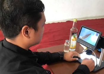 Titik air di Malang.