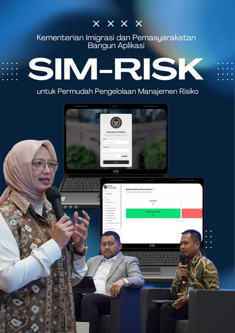 Kemenimipas Kembangkan Aplikasi SIM-RISK Permudah Pengelolaan Manajemen Risiko 1 aplikasi SIM-RISK.