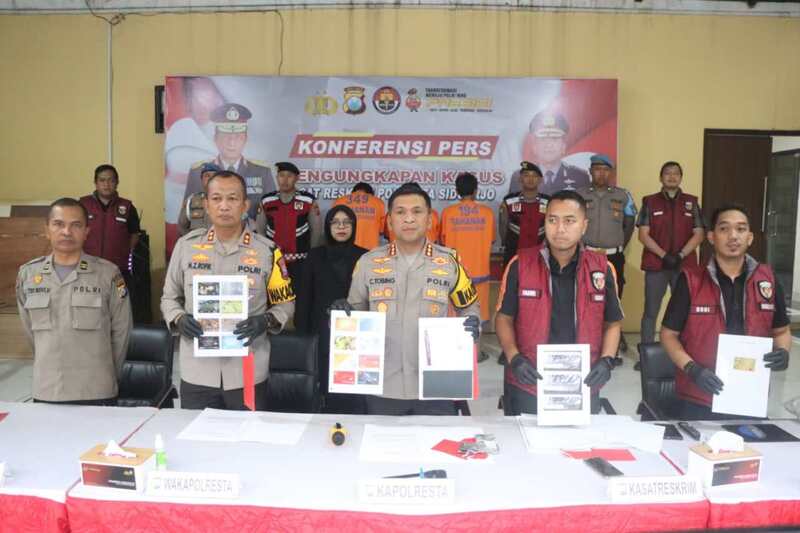 sindikat ganjal ATM di Sidoarjo.