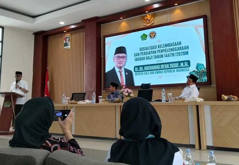Jemaah Haji Mojokerto 2026 Tetap Terbang dari Juanda, Sempat Bahas Bandara Kediri 1 Jemaah haji Mojokerto.