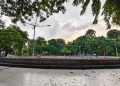 Taman Bungkul Surabaya.