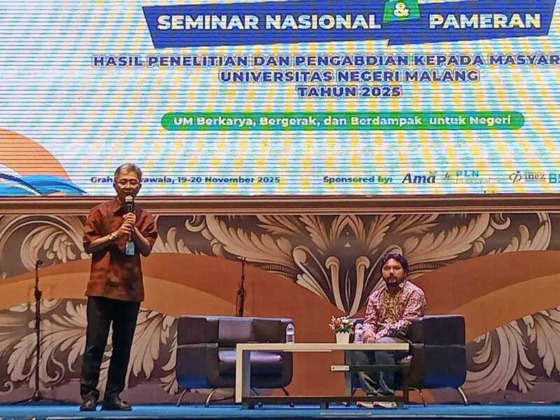 Pameran di LPPM UM.