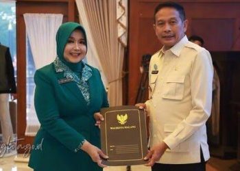 Istri wali Kota Malang.