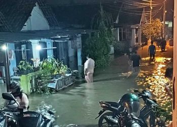 Banjir luapan.