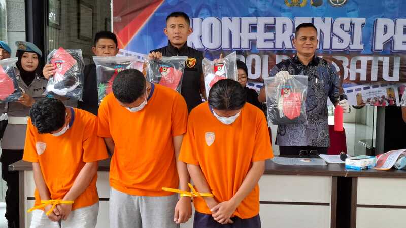 Tersangka Utama Pembacokan Anak Band di Kota Batu Ditangkap, Pelaku Sembunyi di Tengah Sawah 2 Pembacokan anak band Kota Batu.