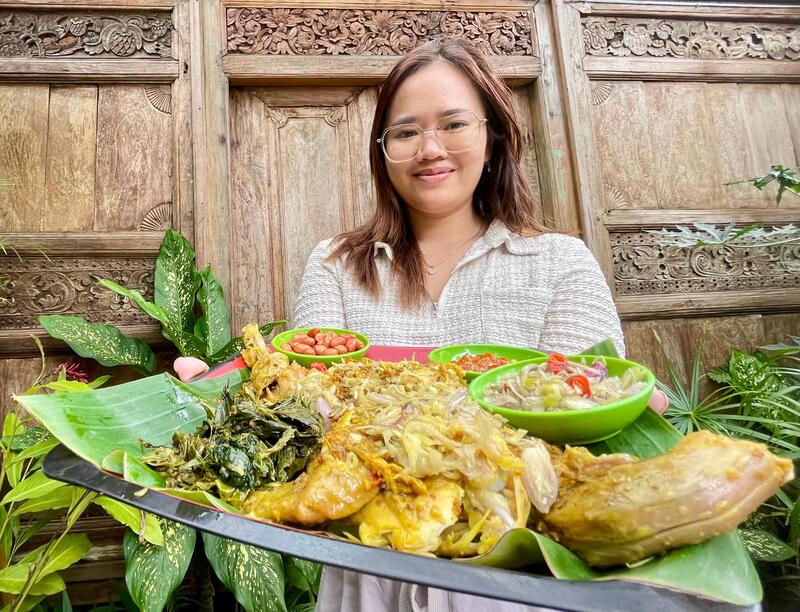 KUR BRI Warung Betutu Tepi Sawah Bu Kadek.