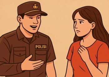 Wanita di Palang.