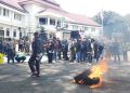 Ratusan Massa Minta Bongkar Tembok Griya Shanta Malang, Ini Tuntutan soal Jalan Alternatif Candi Panggung 2 Tembok Griya Shanta.