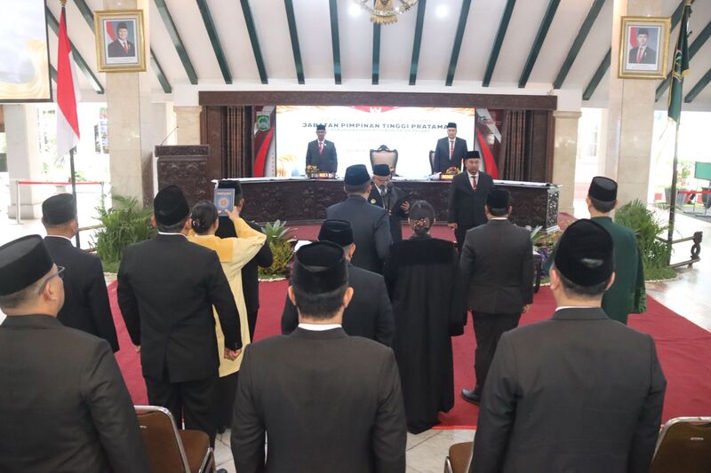 11 Pejabat Tinggi Pratama di Kabupaten Malang Dimutasi, Ini Daftar Namanya! 2 Pejabat tinggi pratama di Malang.