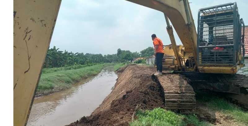 Jalur Pantura Pasuruan Langganan Banjir, Sungai Petung Dinormalisasi 1 Sungai Petung.