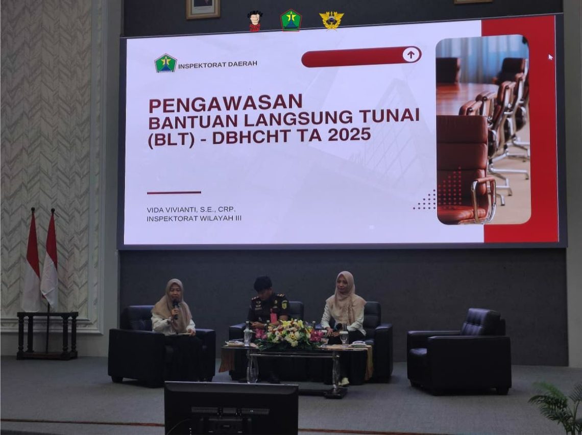 Sosialisasi Penyaluran BLT DBH CHT