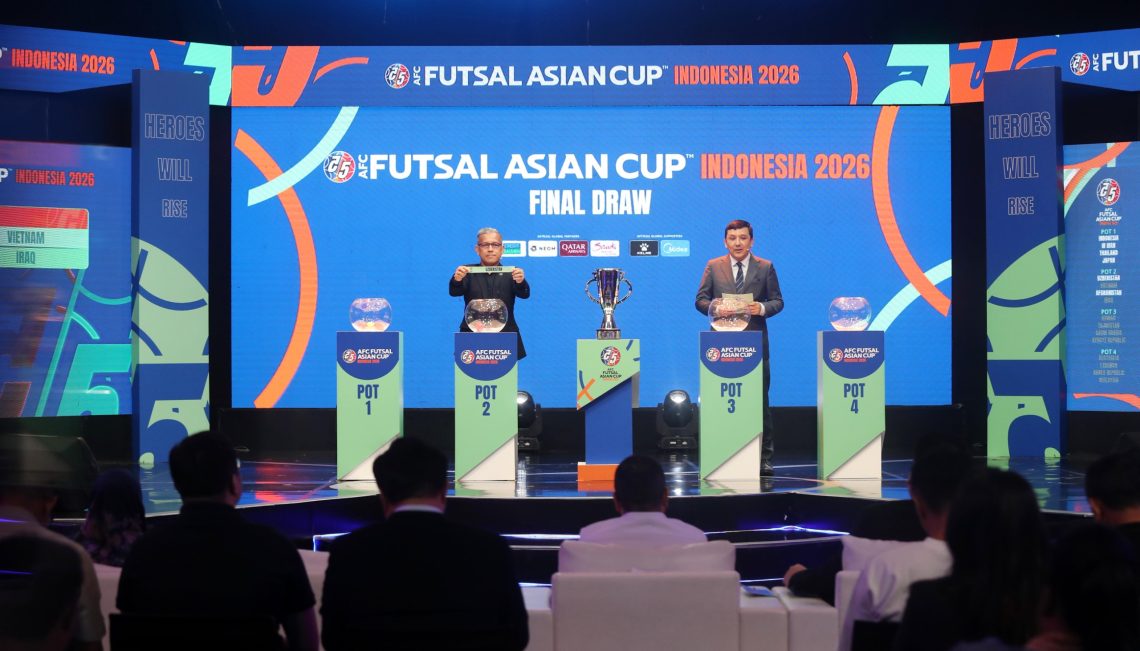 Inilah Hasil Drawing AFC Asia Futsal Cup 2026, Indonesia Siap Tuan Rumah 1 AFC Asia Futsal Cup 2026