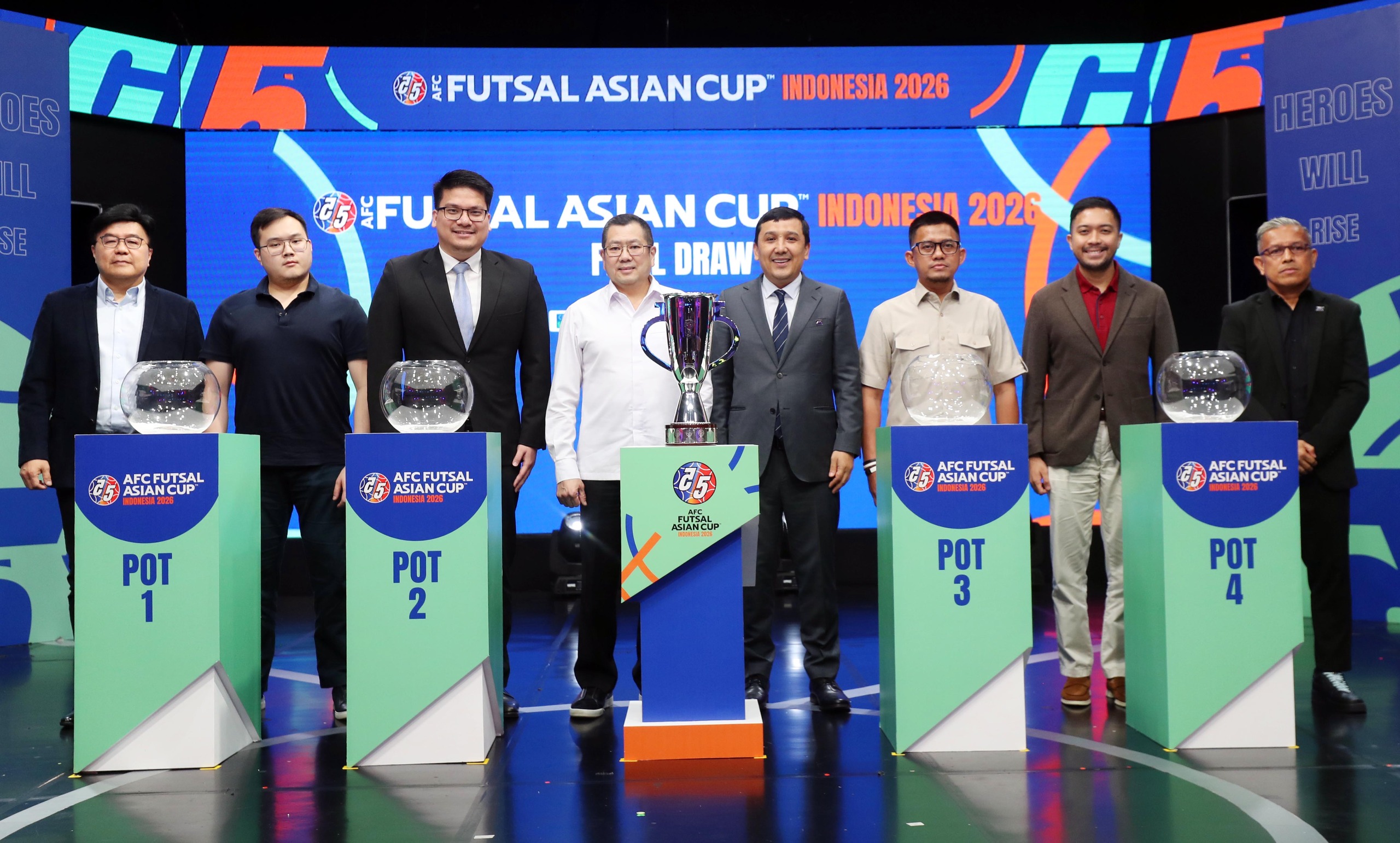 Inilah Hasil Drawing AFC Asia Futsal Cup 2026, Indonesia Siap Tuan Rumah 2 AFC Asia Futsal Cup 2026
