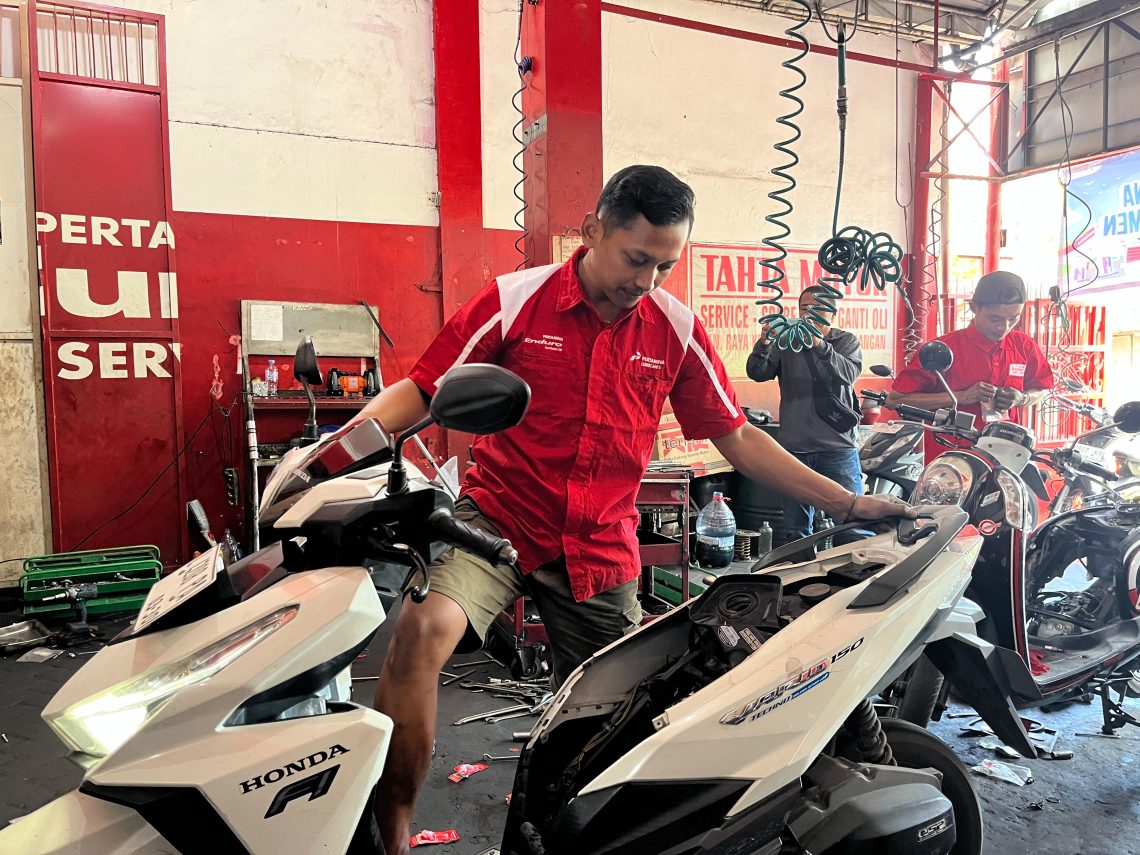 Pertamina Siapkan Dua Bengkel Rujukan di Tuban Tangani Sepeda Motor Brebet 1 Sepeda Motor Brebet