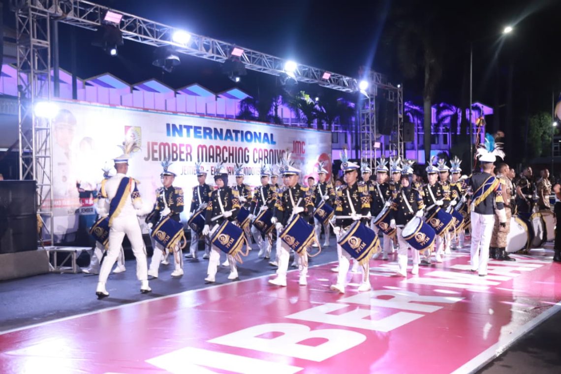 Night Street Parade Culture Warnai International Jember Marching Carnival 2025 5 International Jember Marching Carnival 2025