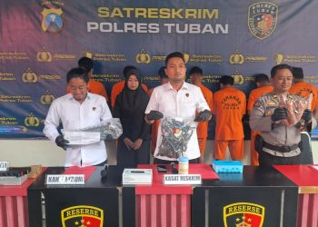 Pencuri Kabel Tower XL di Tuban