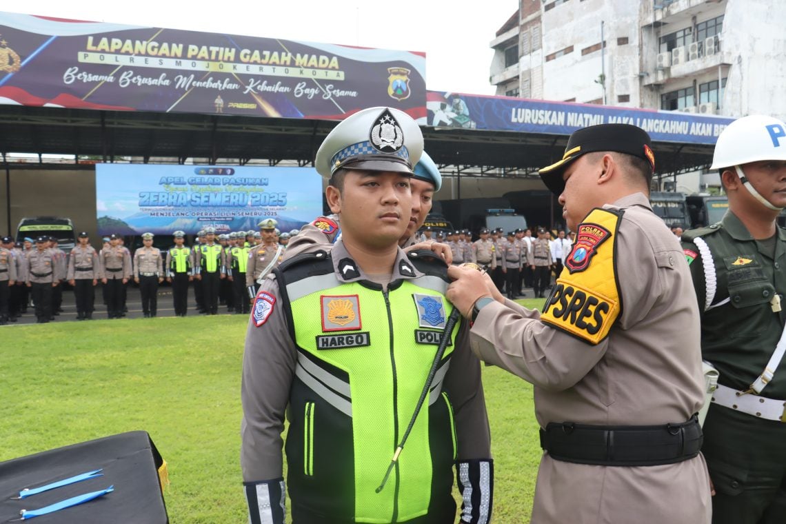 Operasi Zebra Semeru 2025 di Kota Mojokerto, Ini Target Prioritasnya 1 Operasi Zebra Semeru 2025