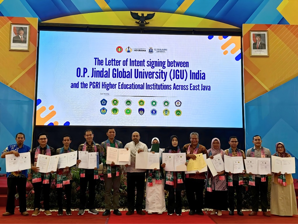Unikama Perkuat Komitmen Kerja Sama Global Lewat Forum Bersama JGU India 2 Unikama