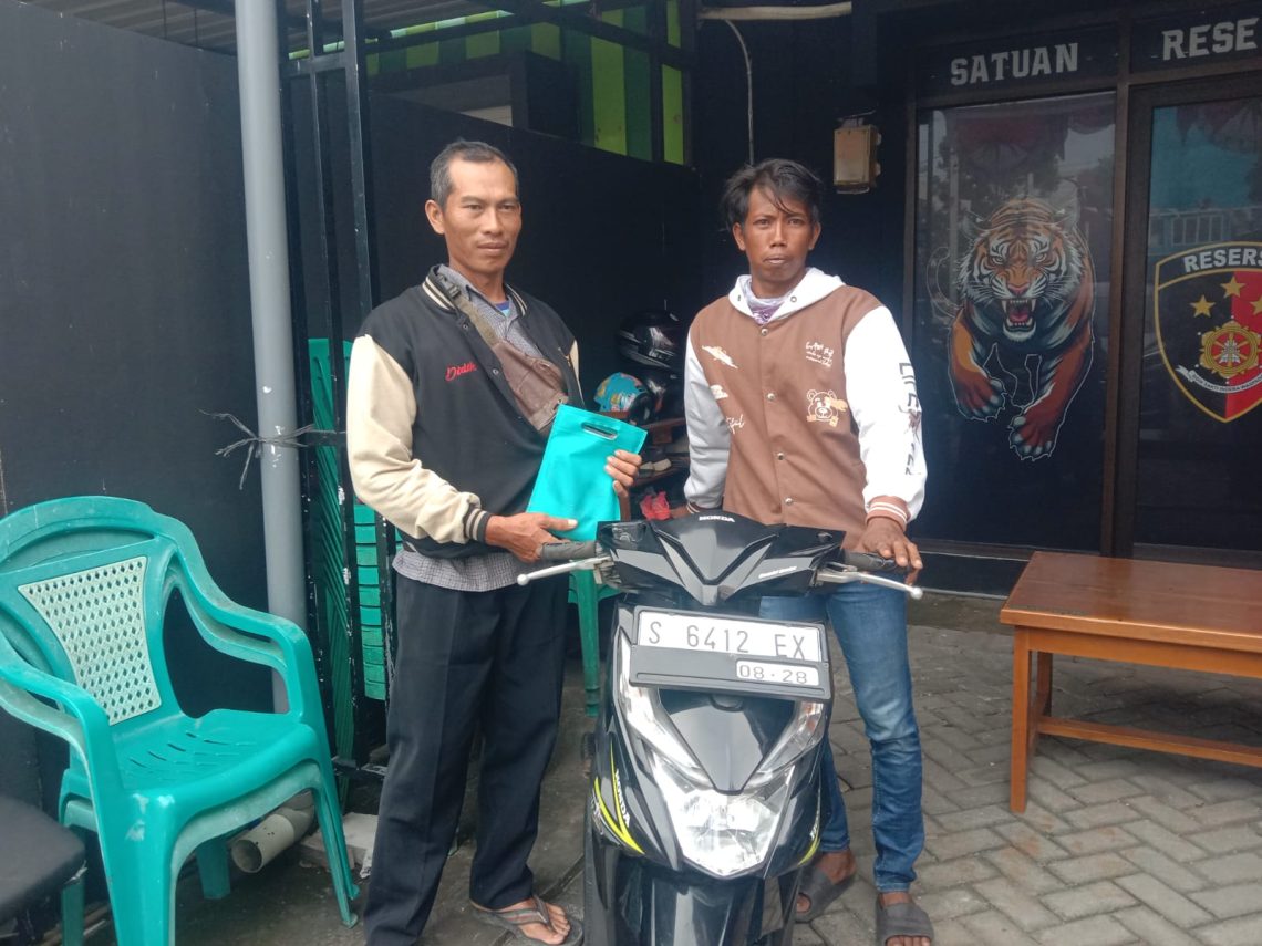 Sepeda Motor Warga Tuban Pulang dalam Hitungan Hari