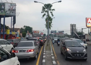 Titik rawan macet.