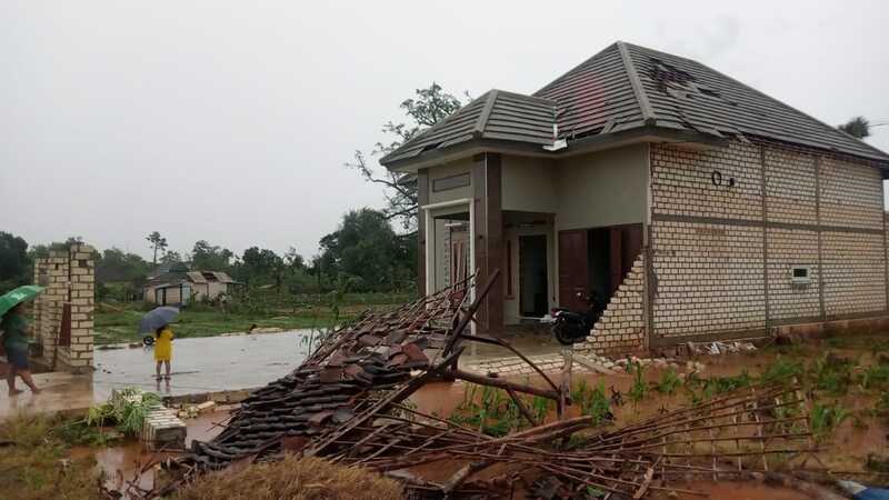 Angin puting beliung Tuban.