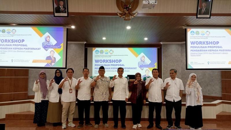 Workshop penulisan proposal LPPM UM.