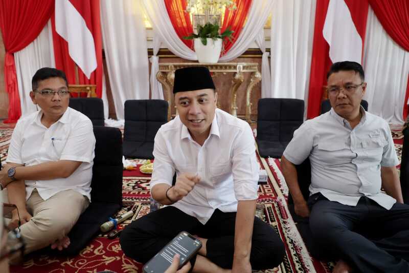 Tahun baru di Surabaya.