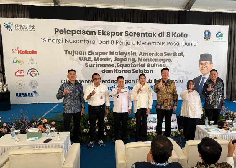 Ekspor produk di Mojokerto.