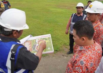 Stadion Mojosari Mojokerto.