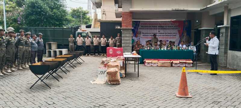 Minuman beralkohol Sidoarjo.
