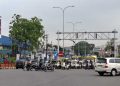 Mobil masuk ke Malang.