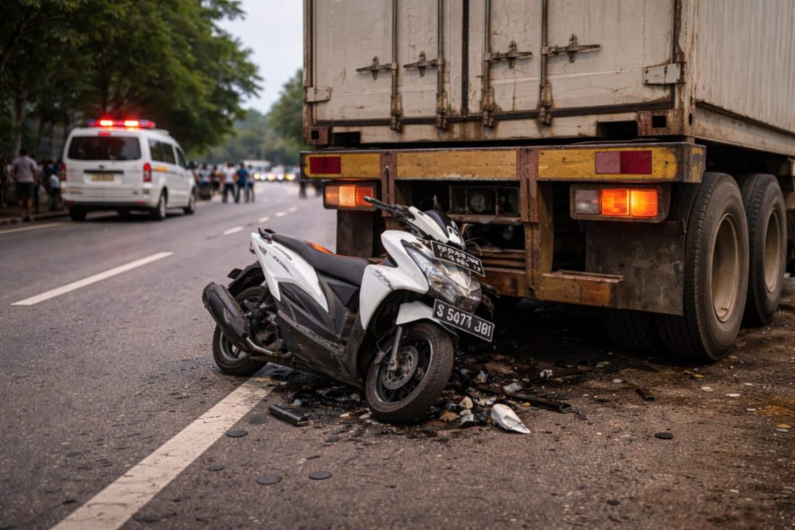 Pelajar 17 Tahun Kendarai Sepeda Motor