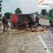 Telur Berceceran di Tol