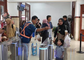 Lonjakan Penumpang Kereta Api
