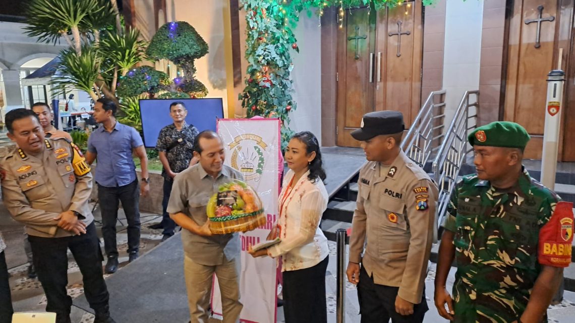 Personel Pengamanan Ibadah Natal 2025